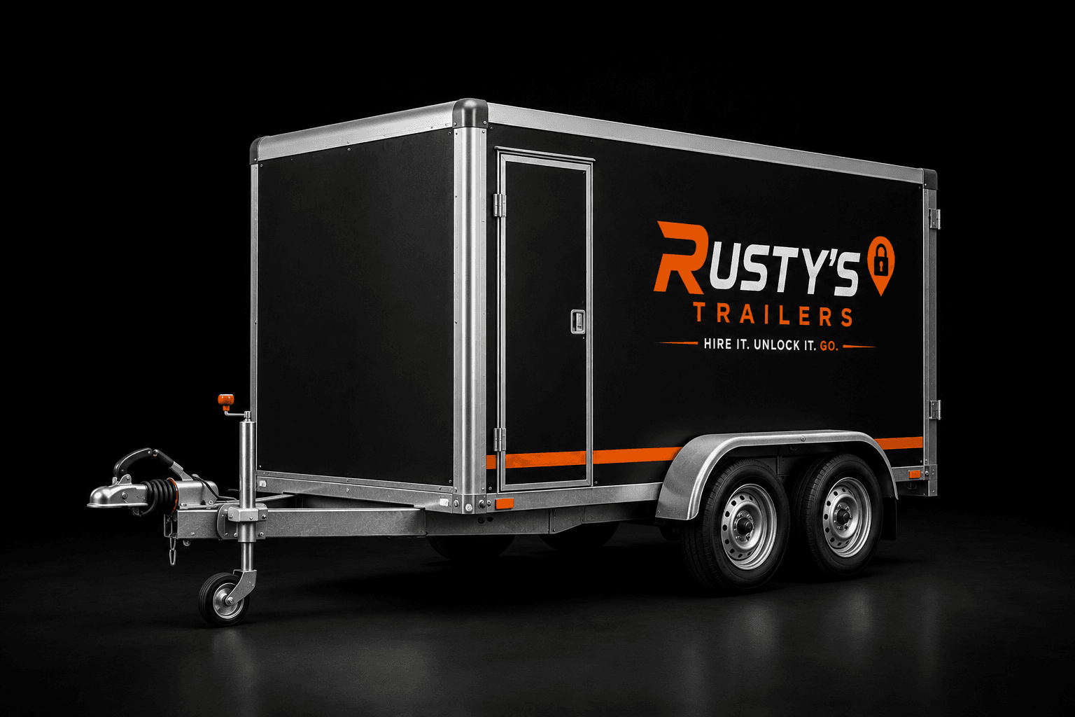 Rusty's Trailers enclosed box trailer